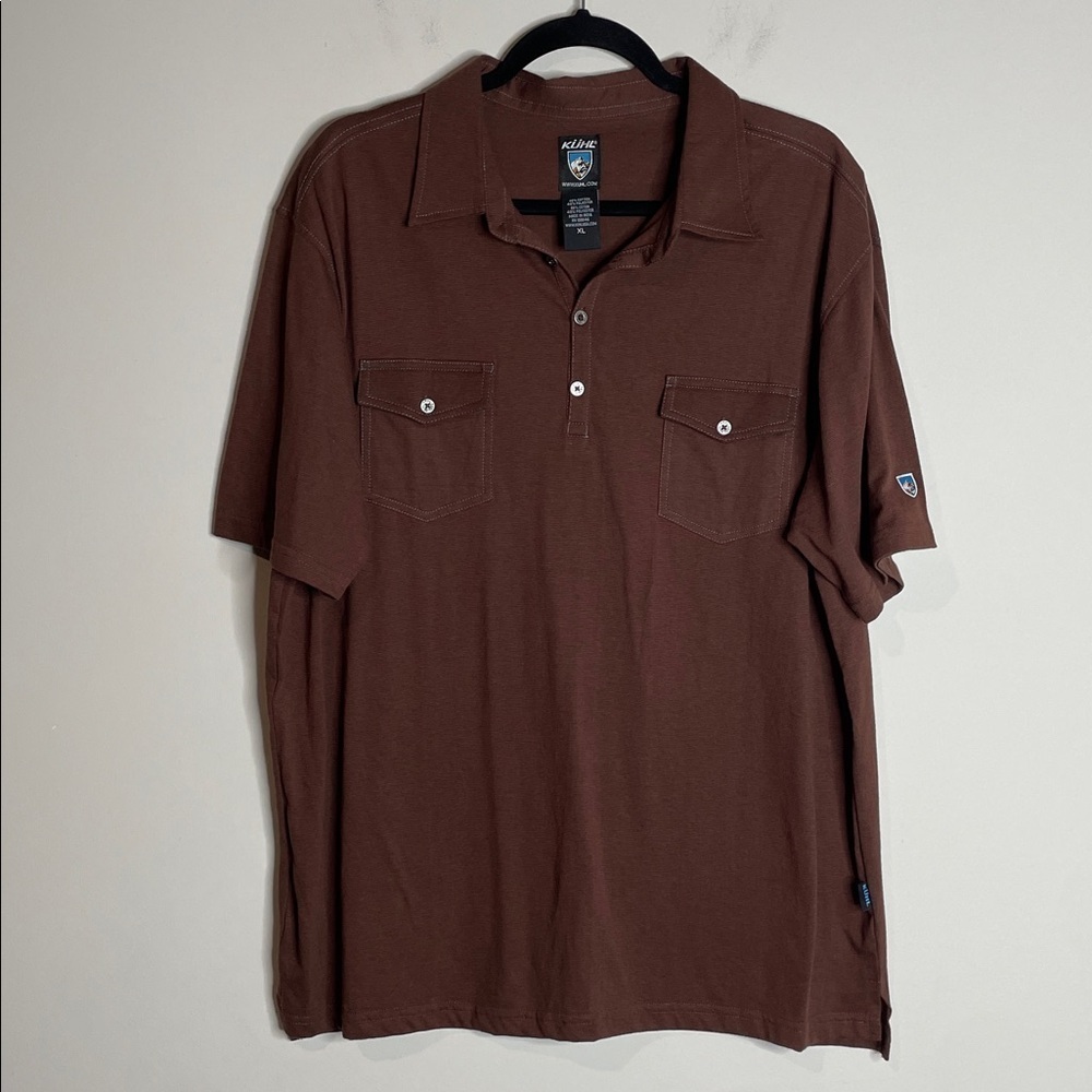 Kuhl | Men’s Razr Utility Short Sleeve Polo Shirt Size XL